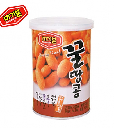 머거본 캔 꿀땅콩 135g*6캔/